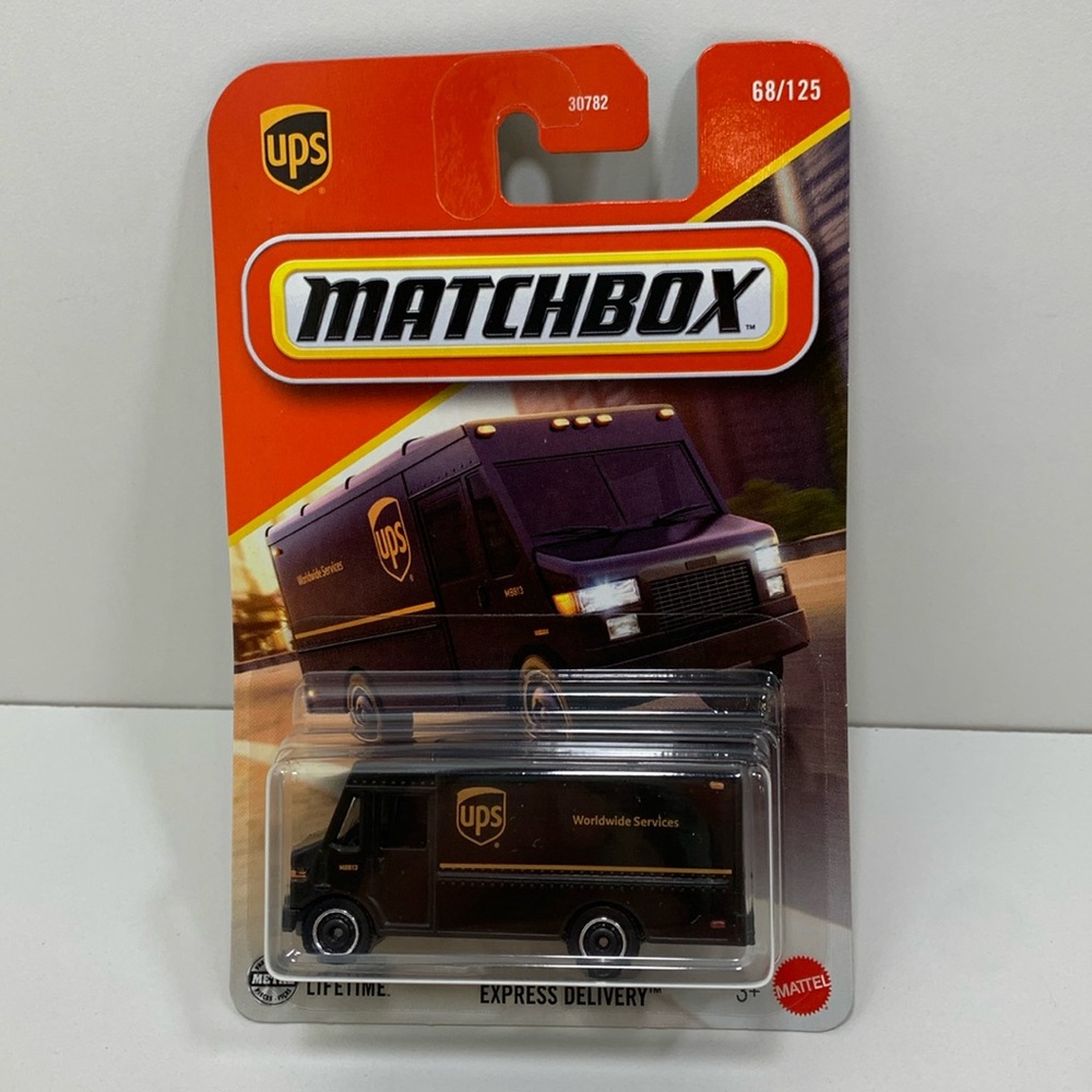 Matchbox UPS Delivery Truck Toy Vehicle